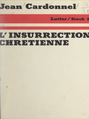 cover image of L'insurrection chrétienne